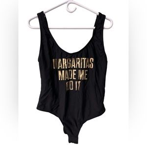 💚Margaritas Made Me Do It! One piece Swimsuit🍹